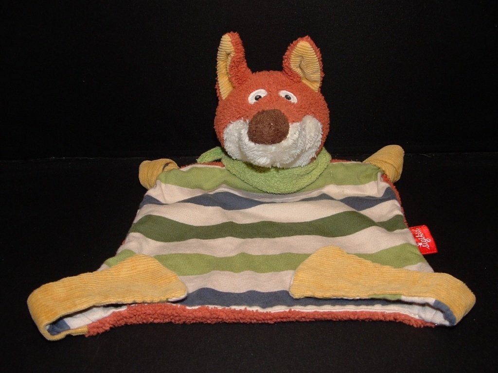 SIGIKID VOS FUDALLO FOX KNUFFELDOEK GROVE ROODBRUINE BADSTOF, Ophalen of Verzenden, Nieuw, Overige typen