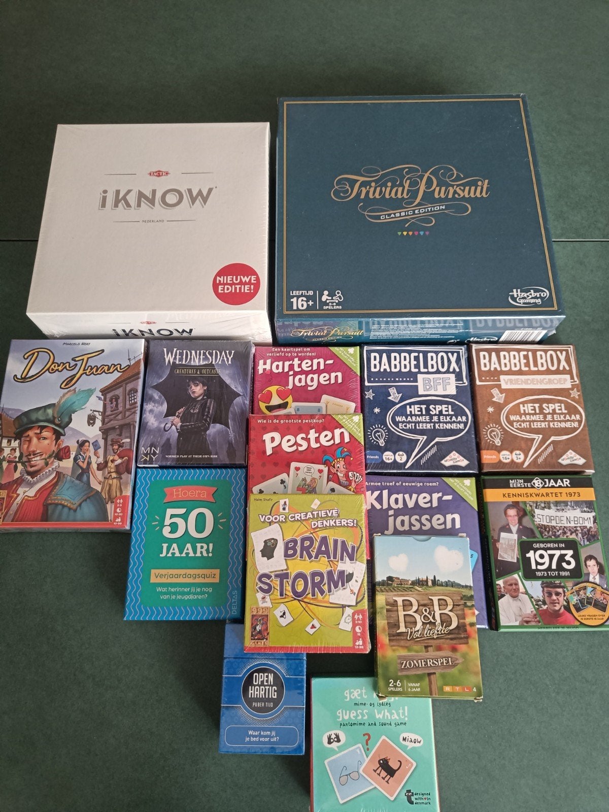 Diverse bordspellen en kaartspellen -  Nieuw, Hobby en Vrije tijd, Gezelschapsspellen | Bordspellen, Vijf spelers of meer, Ophalen of Verzenden