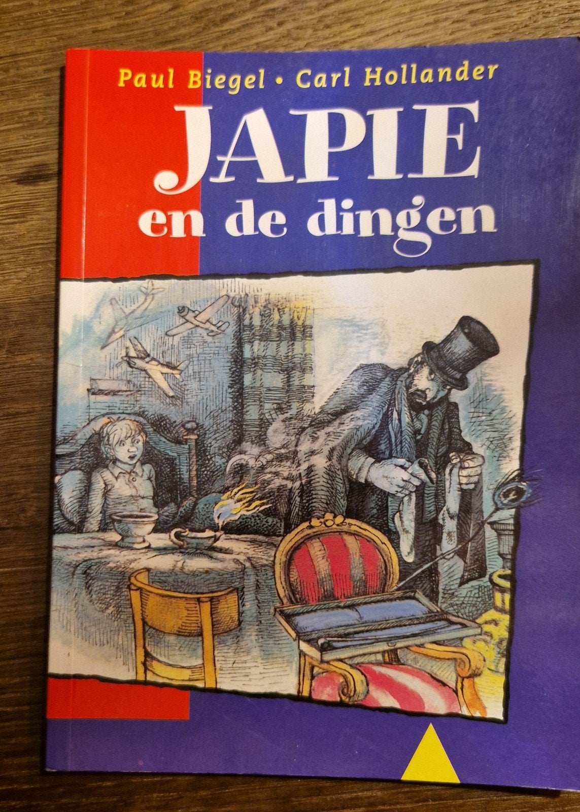 Japie en de dingen - Paul Biegel & Carl Hollander, Ophalen of Verzenden, Gelezen, Paul Biegel, Carl Hollander, Fictie algemeen