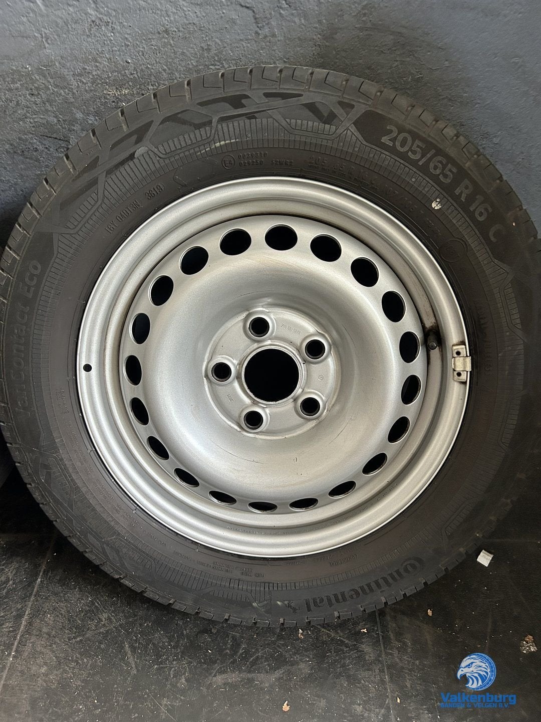 7-8mm! Originele VW Transporter T5 GP T6 T6.1 16 inch stalen, Auto-onderdelen, -, Banden en Velgen, -, Zomerbanden