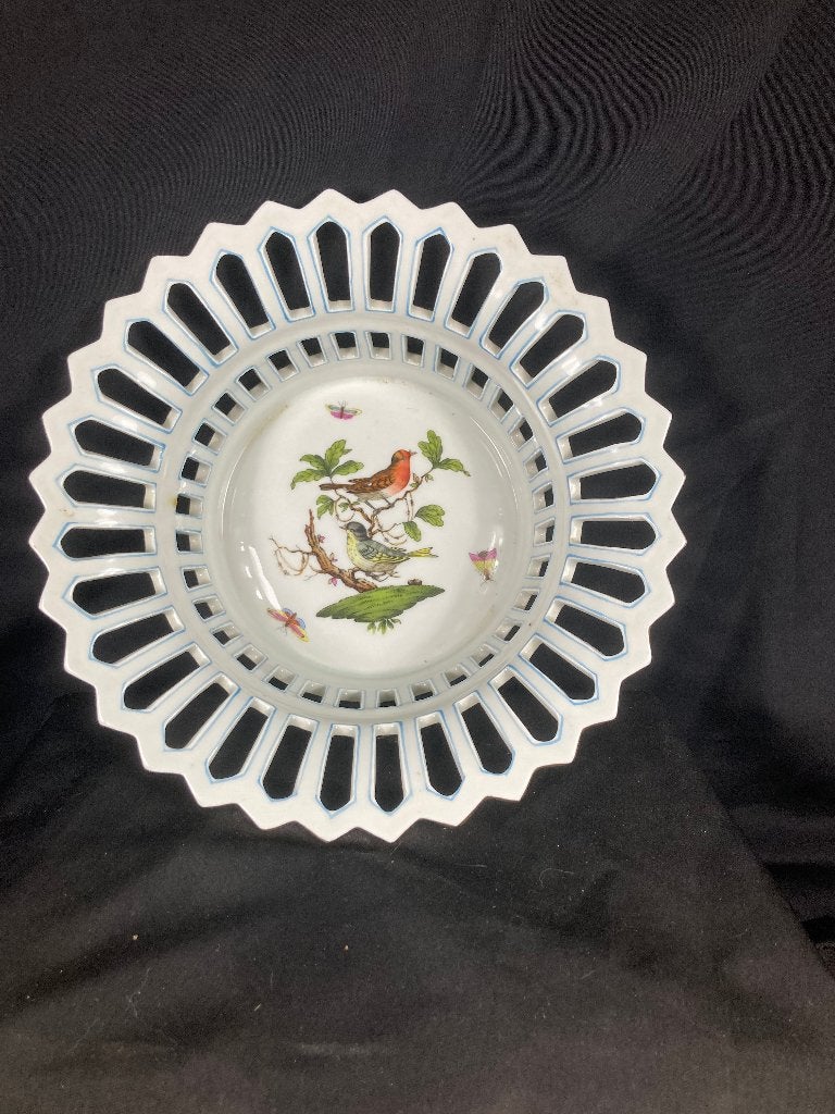 Grote Herend Rothschild mand basket, Antiek en Kunst, Antiek | Porselein, Ophalen of Verzenden