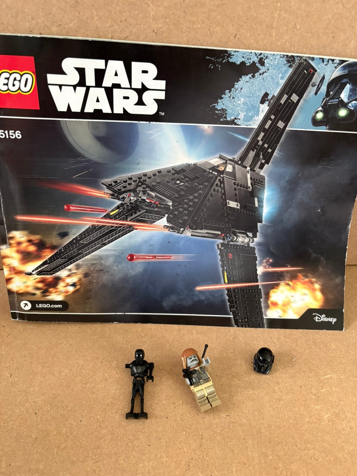 LEGO Star Wars Krennic's Imperial Shuttle 75156 (incompleet), Ophalen of Verzenden, Zo goed als nieuw