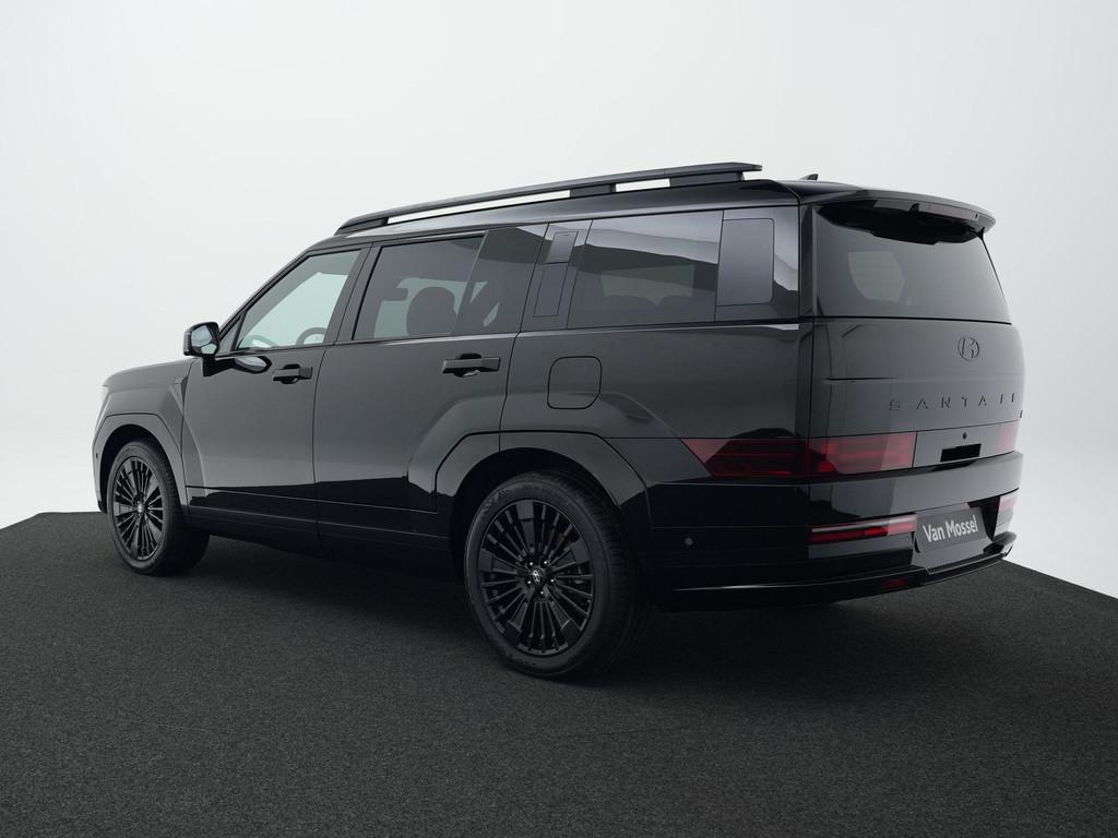Hyundai Santa Fe 1.6 T-GDI PHEV Black Line 4WD 7p. | Ontspan, Auto's, Hyundai, Euro 6, 4 cilinders, 7 stoelen, Zwart