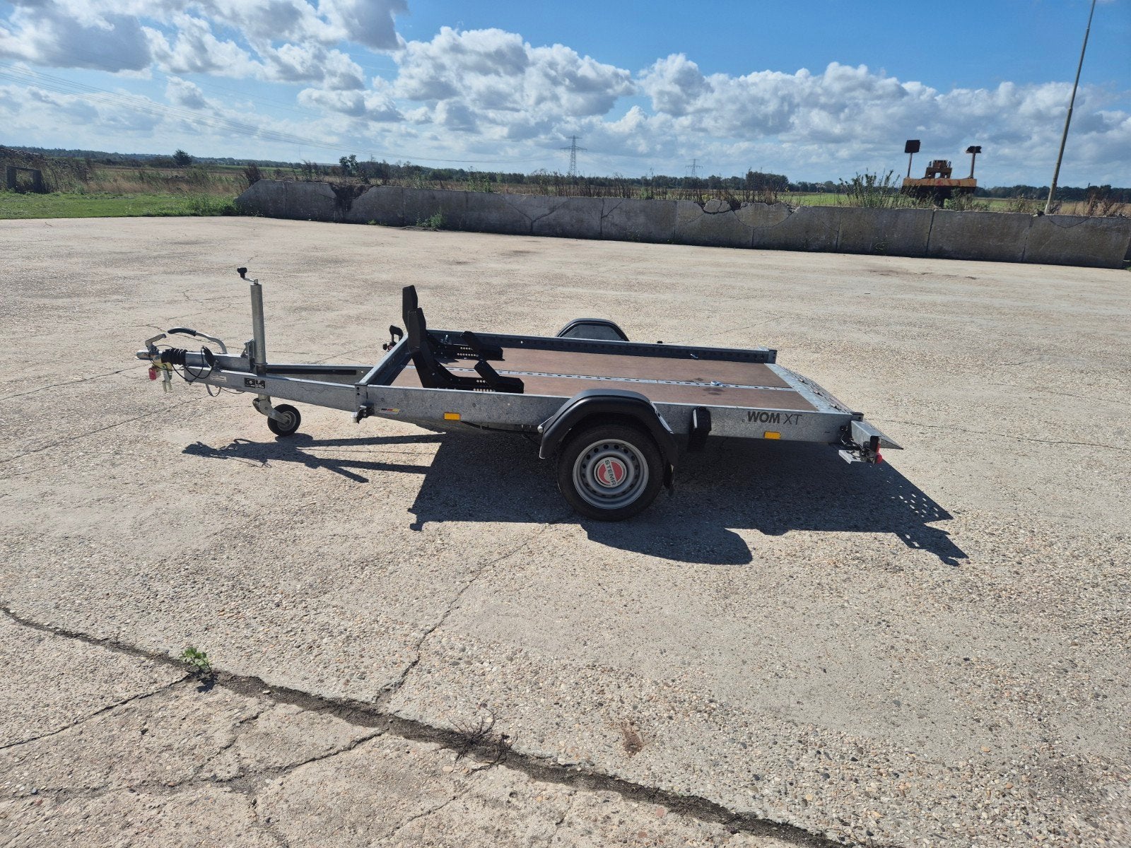Motoraanhanger / motortrailer te huur, Auto diversen, Aanhangers en Bagagewagens, Ophalen