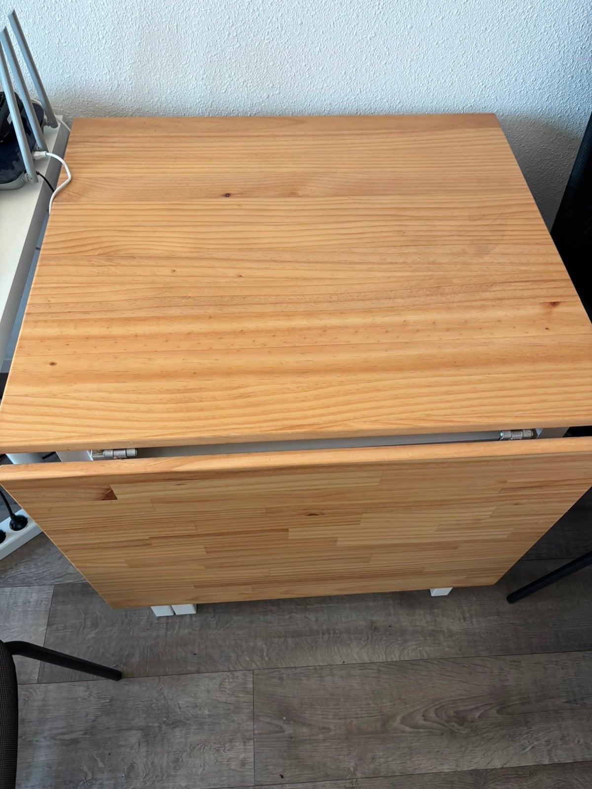 Houten tafel IKEA - Pinntorp, Ophalen, Gebruikt, 100 tot 150 cm, 50 tot 100 cm
