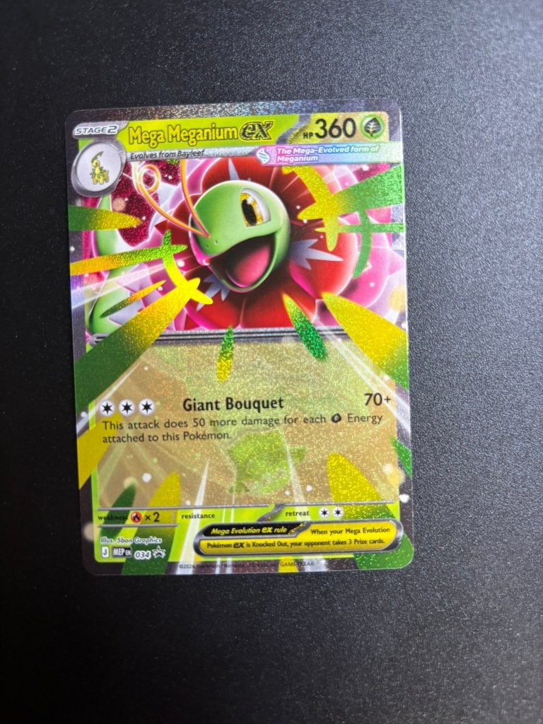 Mega Meganium ex (MEP 034), Ophalen of Verzenden, Zo goed als nieuw