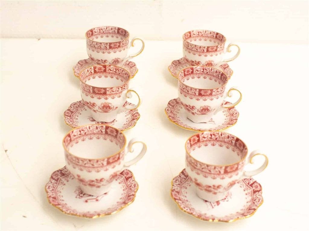 6 kleine kop en schoteltje 22978