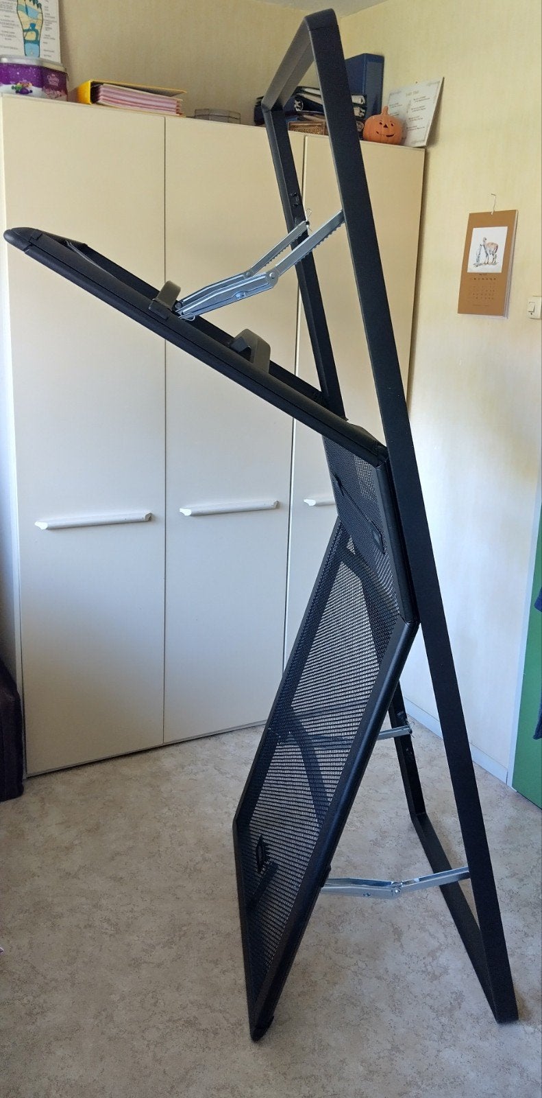 Auping bedbodem hand verstelbaar 80 x 200, Ophalen, Gebruikt, Eenpersoons, 80 cm