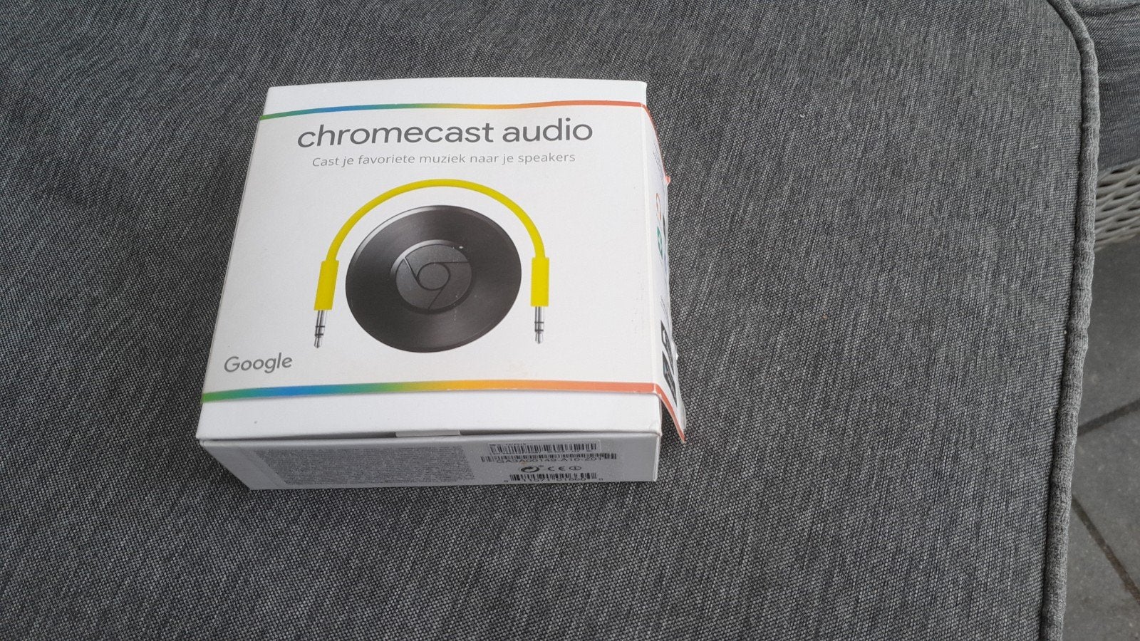 Google audio chromecast - Uniek & Hoge Kwaliteit, Audio, Tv en Foto, Mediaspelers, Ophalen of Verzenden