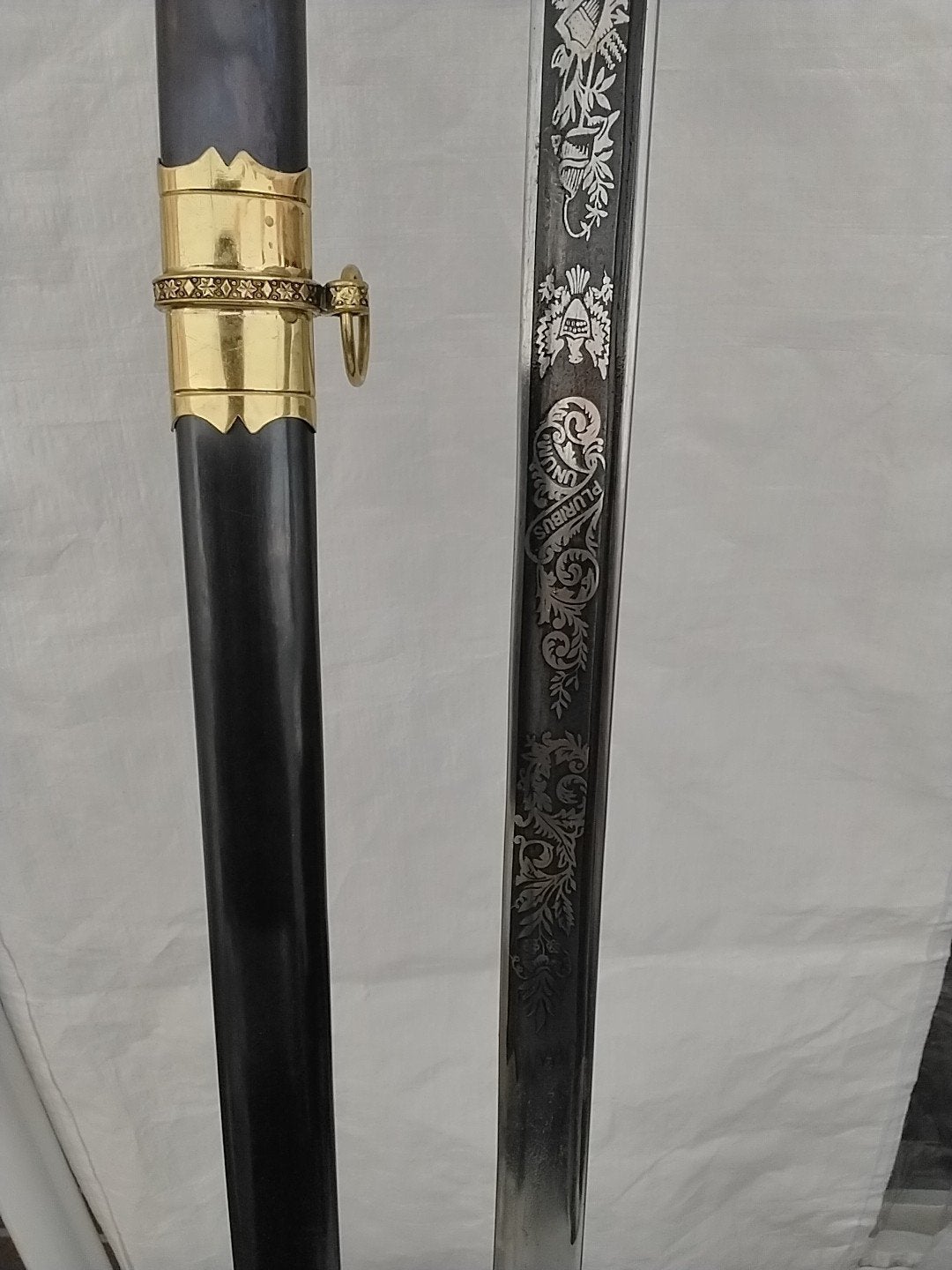 Amerikaans Cavalerie Zwaard M1850 - 91 cm, Ophalen of Verzenden, Overige soorten, Amerika, Zwaard of Sabel