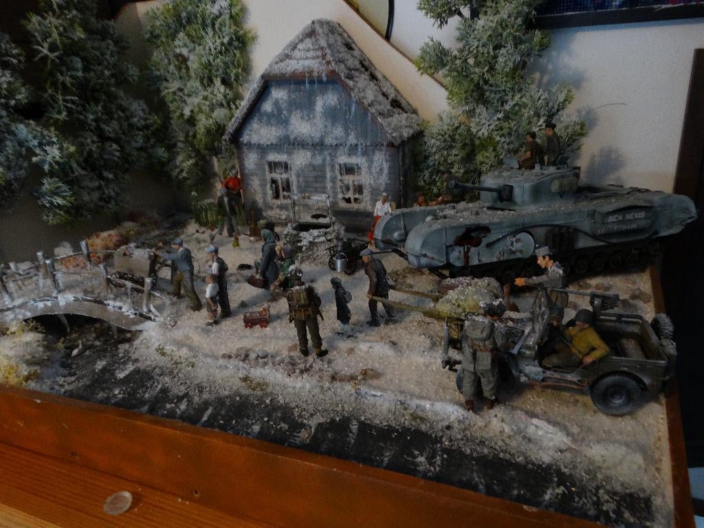 Diorama Oorlogswinter, Ophalen of Verzenden, Nieuw, 1:35 tot 1:50, Diorama
