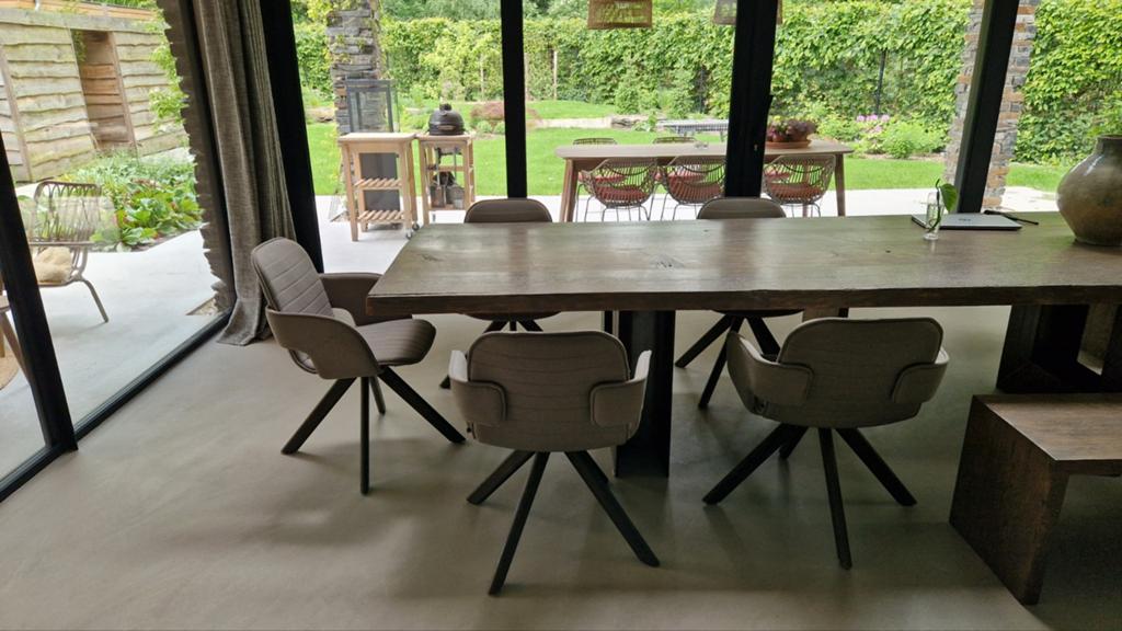 4 eetkamerstoelen merk arco, Huis en Inrichting, Stoelen, Overige materialen, Overige kleuren, Ophalen of Verzenden, Vier
