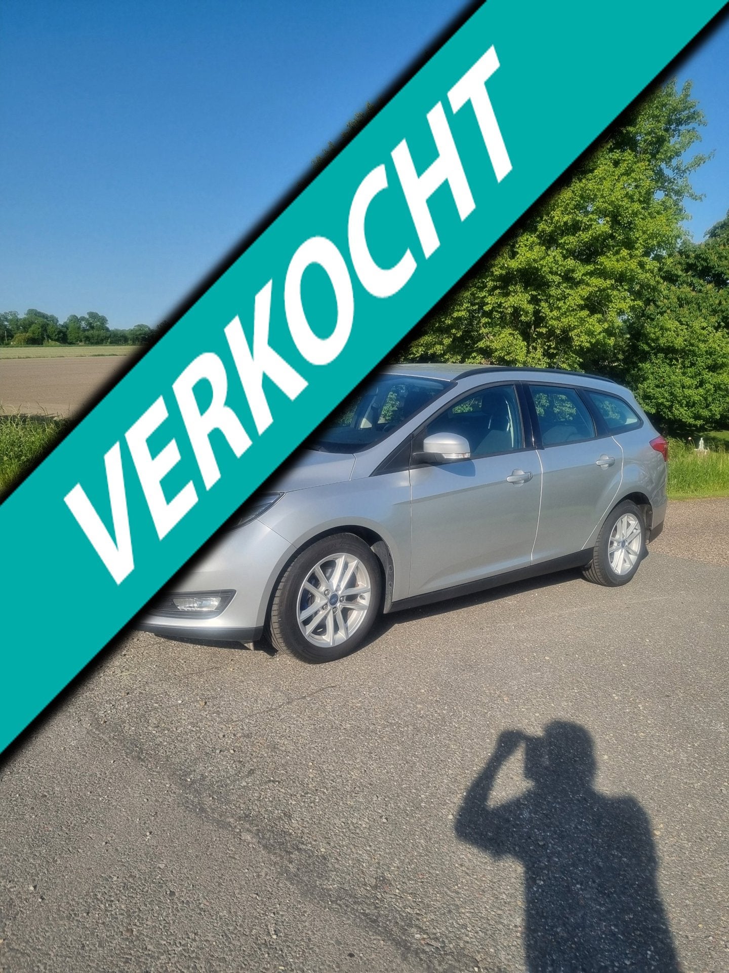 Ford Focus Wagon 1.5 TDCI Aut. Color black = Grey gewrapt In, Stof, Gebruikt, 4 cilinders, Zwart
