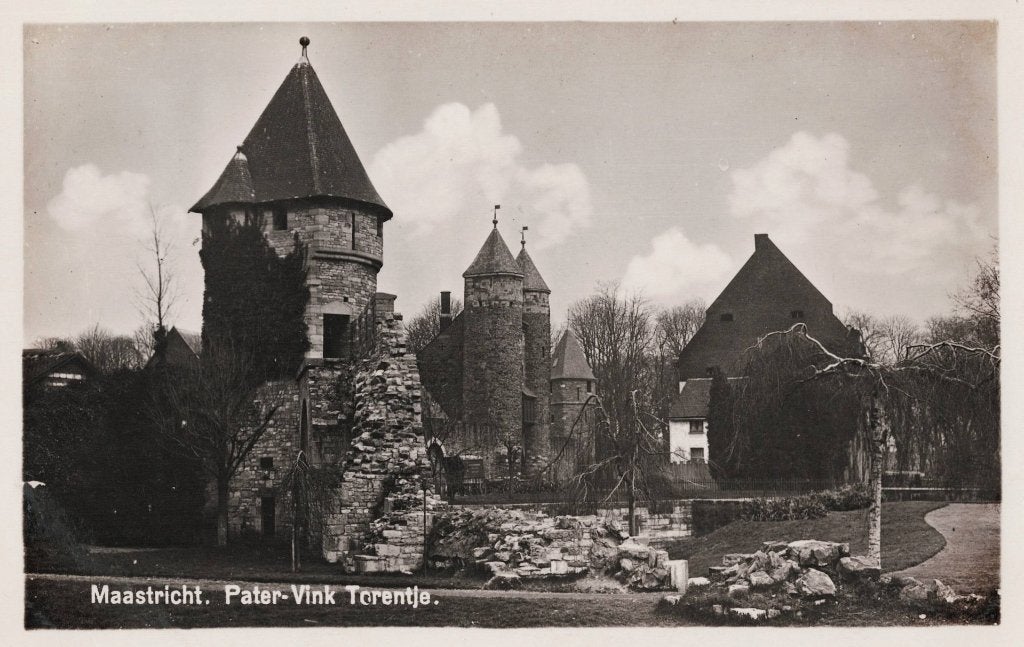 Maastricht – Pater-Vink Torentje., Ophalen of Verzenden, 1940 tot 1960, Ongelopen, Limburg