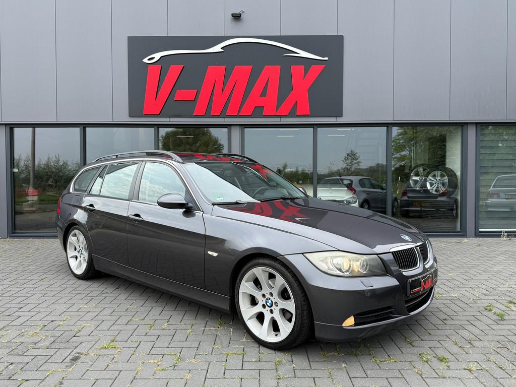 BMW 325i Touring High Exec Pano Leder Carplay Xenon, Achterwielaandrijving, Gebruikt, Zwart, 2497 cc