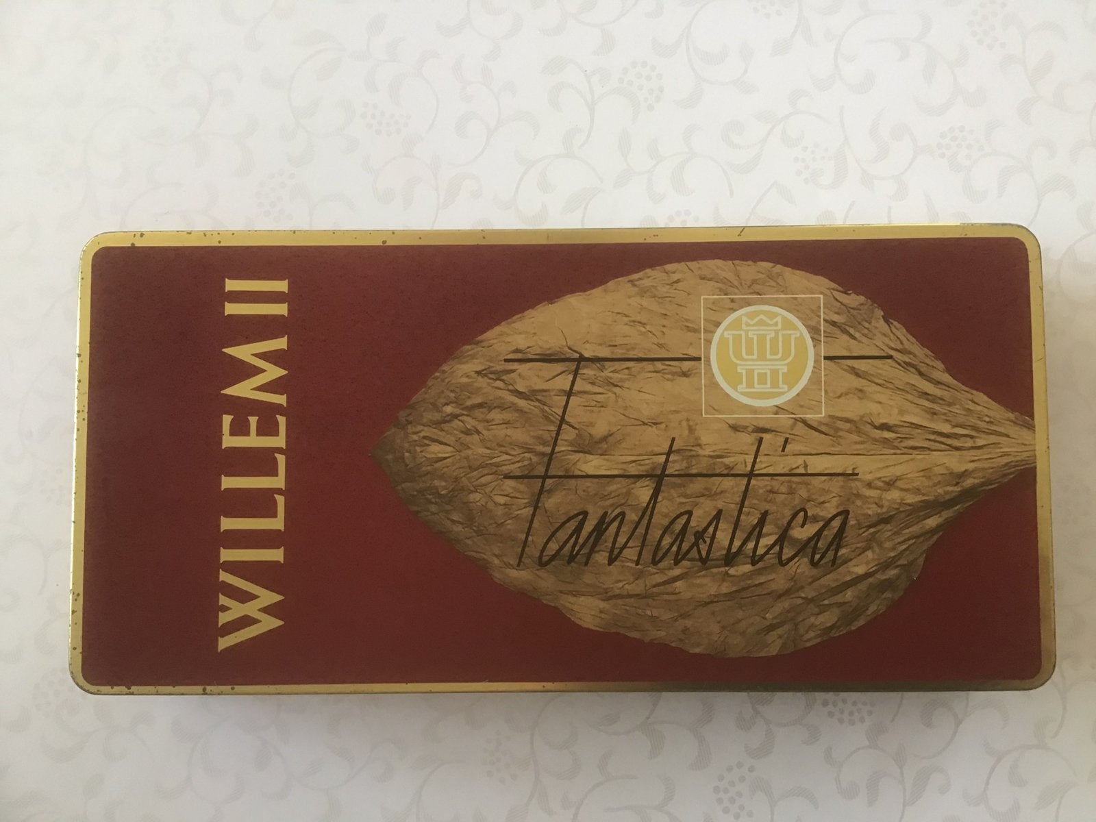 Sigarenblik Willem II Fantastica, Ophalen of Verzenden, Zo goed als nieuw, Overige