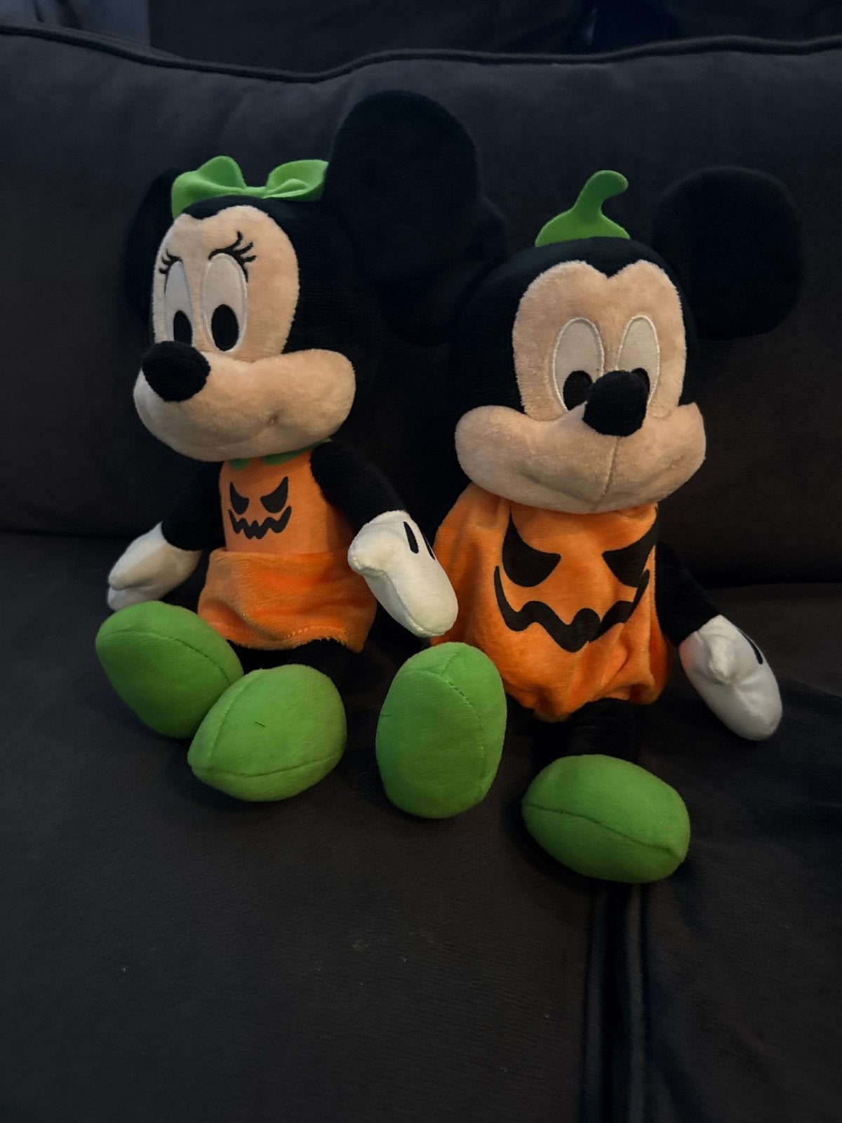 Mickey en Minnie Mouse Halloween Knuffels, Disney, Overige typen, Ophalen of Verzenden, Zo goed als nieuw