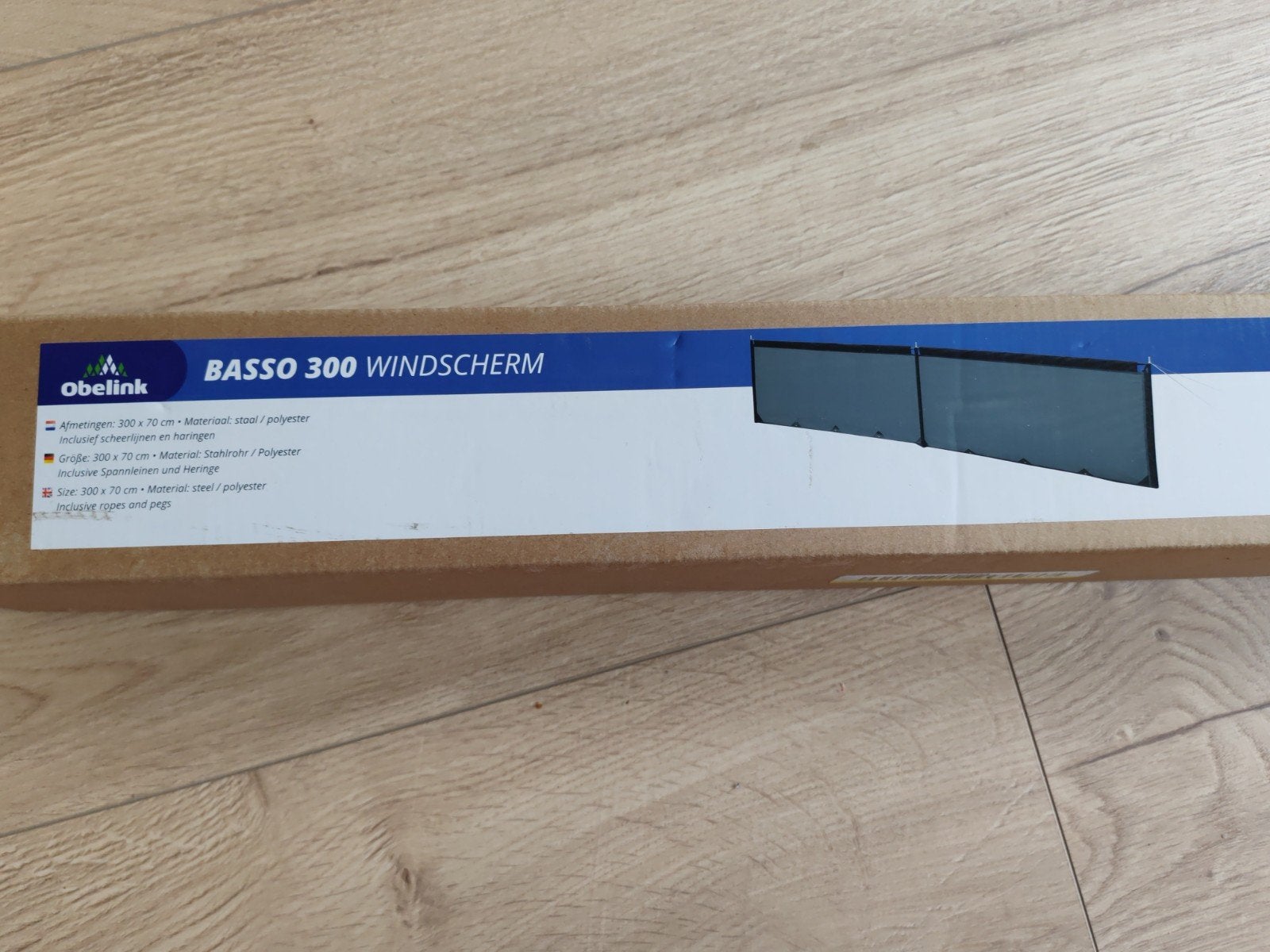 Basso 300 windscherm obelink, Ophalen of Verzenden, Nieuw