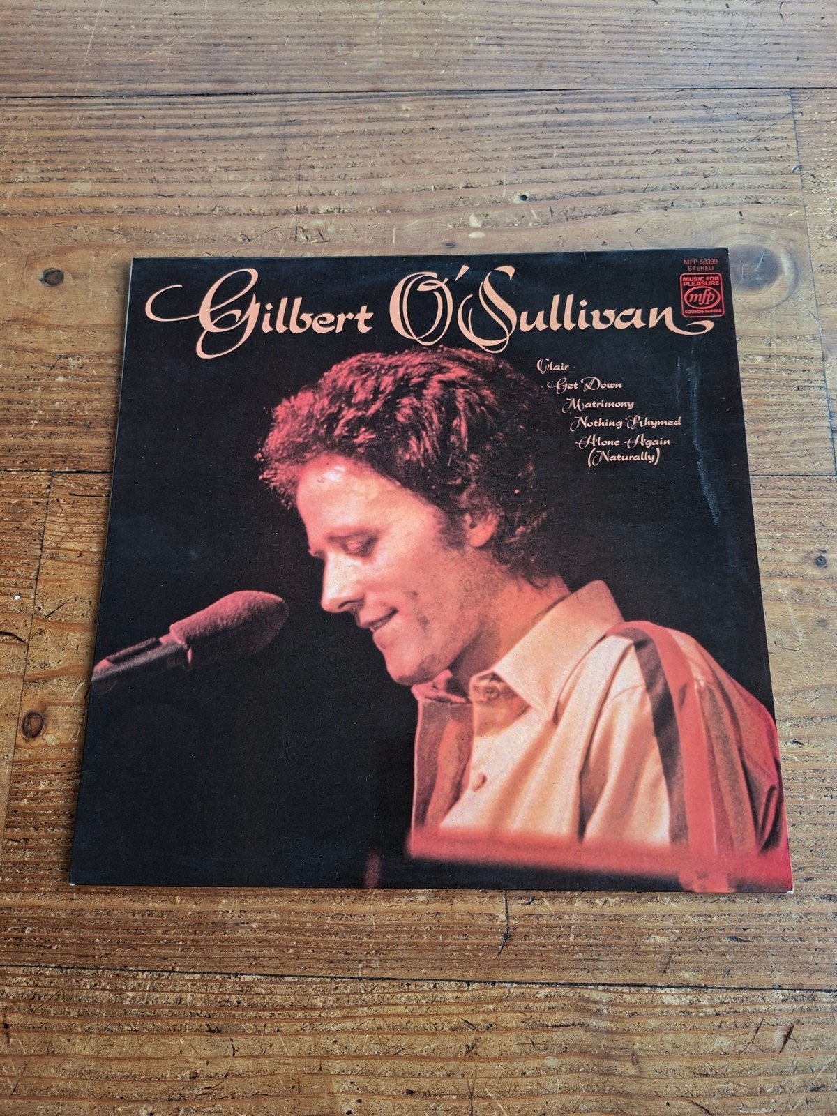 Gilbert O'Sullivan LP - Popmuziek Klassieker, LP, Gebruikt, Pop, Ophalen of Verzenden