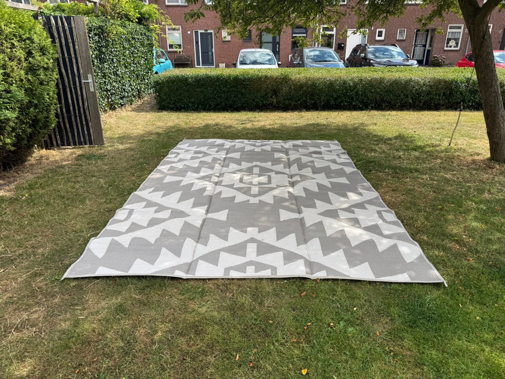 Campingkleed / kampeerkleed / buitenkleed (+/-270x400cm), Ophalen, Gebruikt