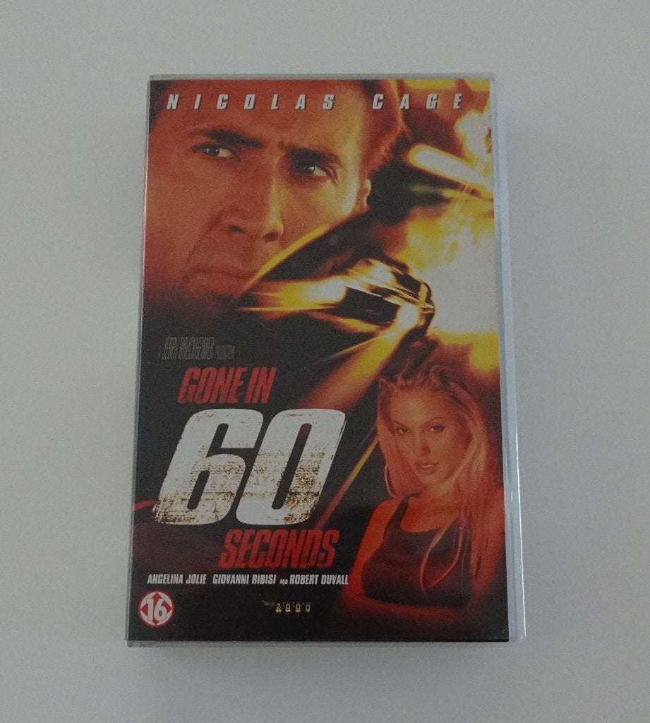 Gone in 60 Seconds - Film op VHS uit 2000, Ophalen, Zo goed als nieuw