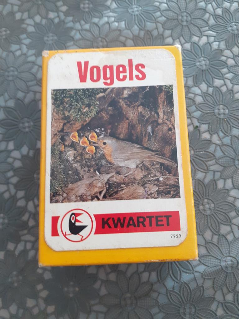 Kwartetspel Vogels., Verzamelen, Speelkaarten, Jokers en Kwartetten, Ophalen of Verzenden, Zo goed als nieuw, Kwartet(ten)