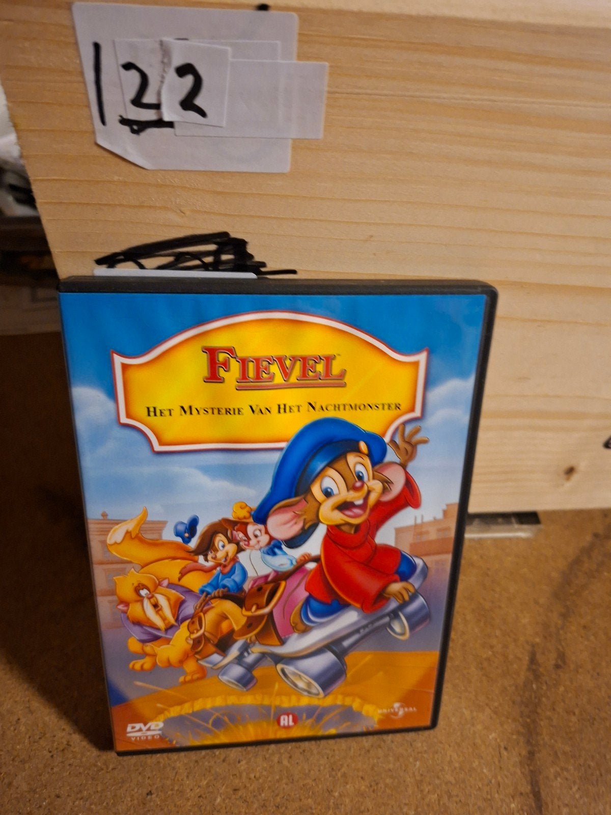 Fievel: Het Mysterie Van Het Nachtmonster DVD, Gebruikt, Animatie, Alle leeftijden, Film
