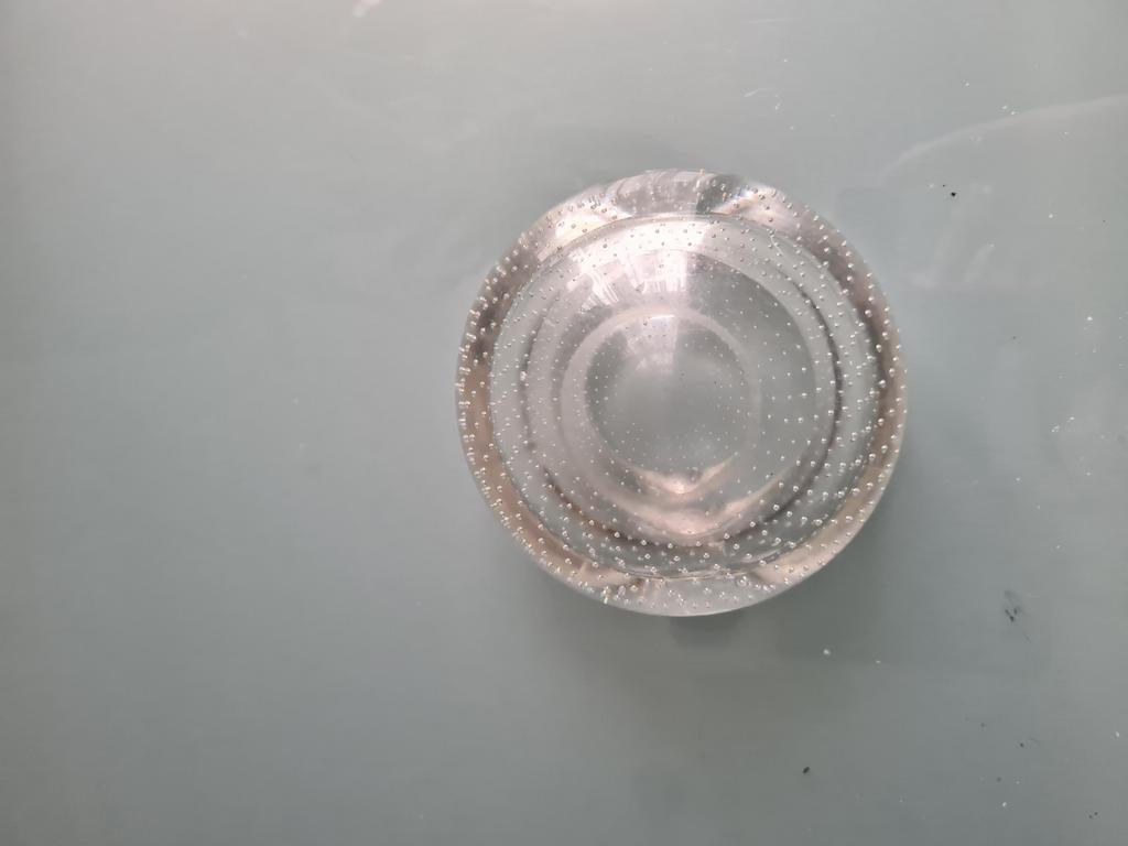 Leerdam Spijkerglas asbakje bieden zie beschrijving, Ophalen