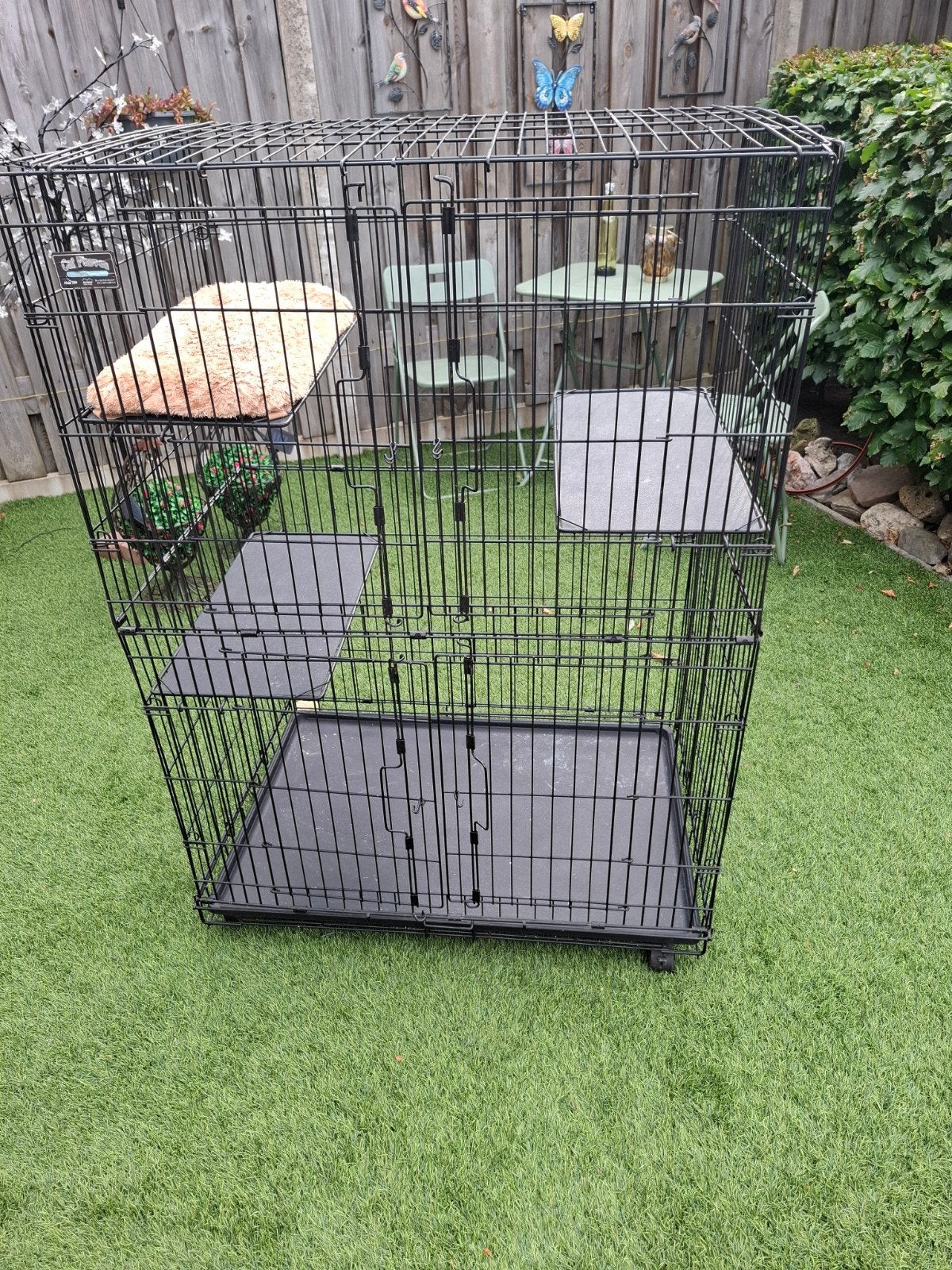 Bench voor kitten of andere kleine dieren., Ophalen, Zo goed als nieuw, Minder dan 75 cm, Minder dan 65 cm