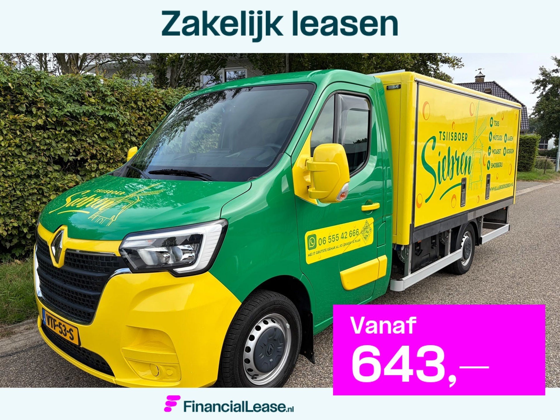 Renault Master 2.3 145pk verkoopwagen | kaashandel | Konvekt