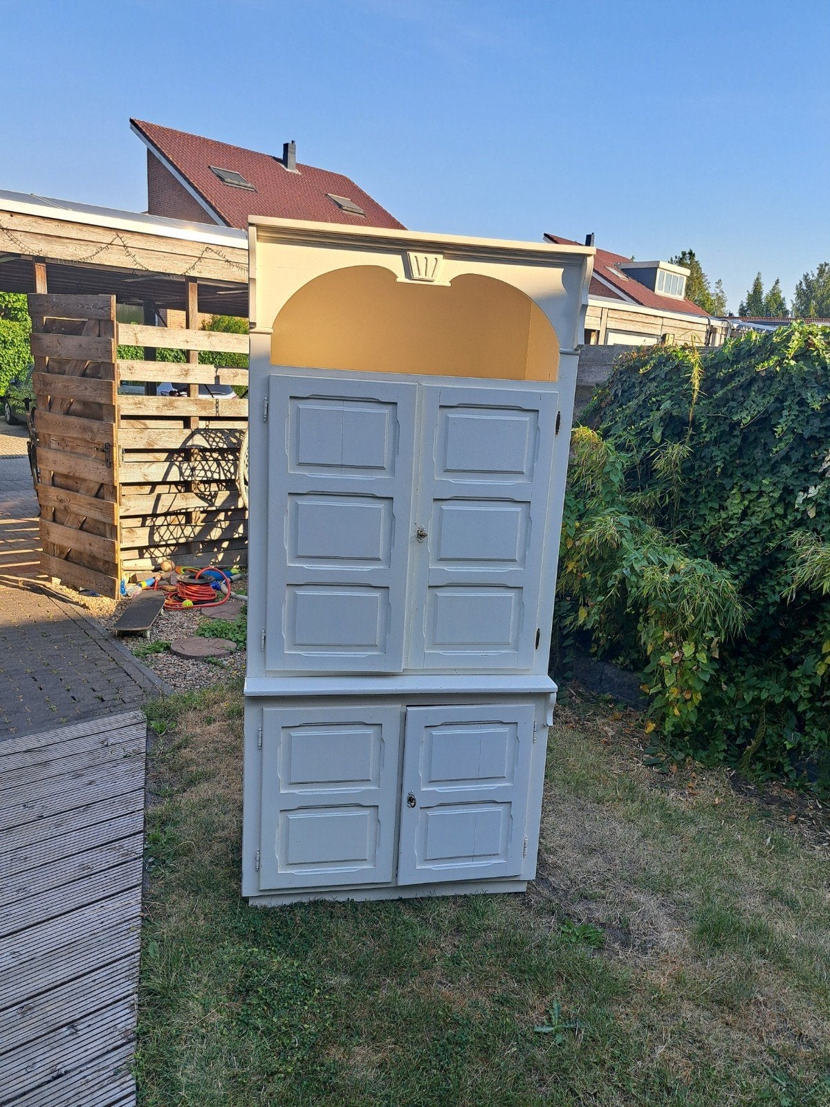 Antieke linnenkast / kledingkast, Ophalen