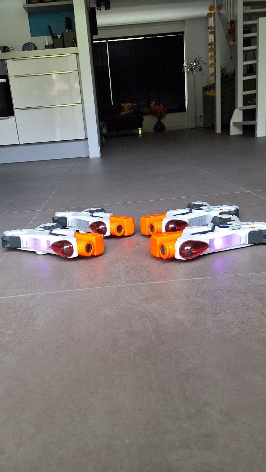 Nerf Laser Ops Pro AlphaPoint Laser Tag Set (4 stuks), Ophalen of Verzenden, Gebruikt, Jongen of Meisje