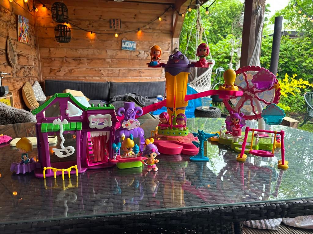 Pinypon speelset met poppetjes en accessoires, Ophalen of Verzenden, Gebruikt, Meisje