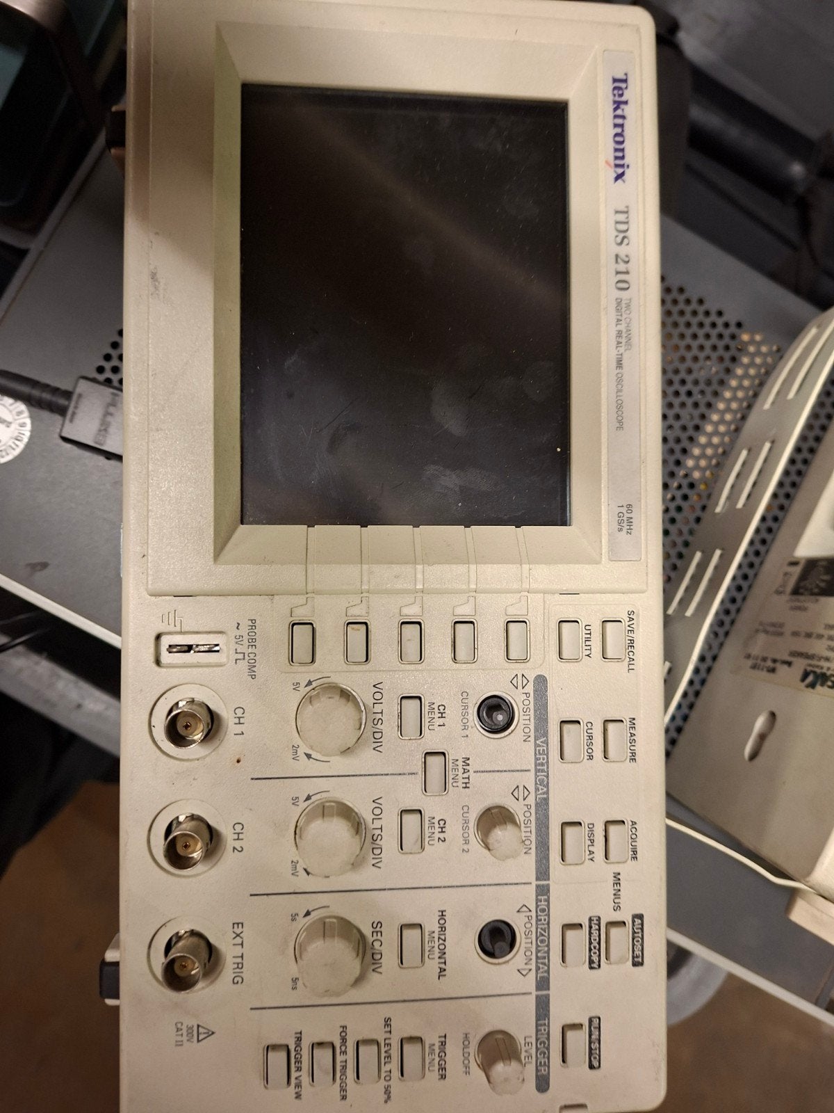 Tektronix TDS 210 Digitale Real-Time Oscilloscoop, Ophalen of Verzenden, Gebruikt