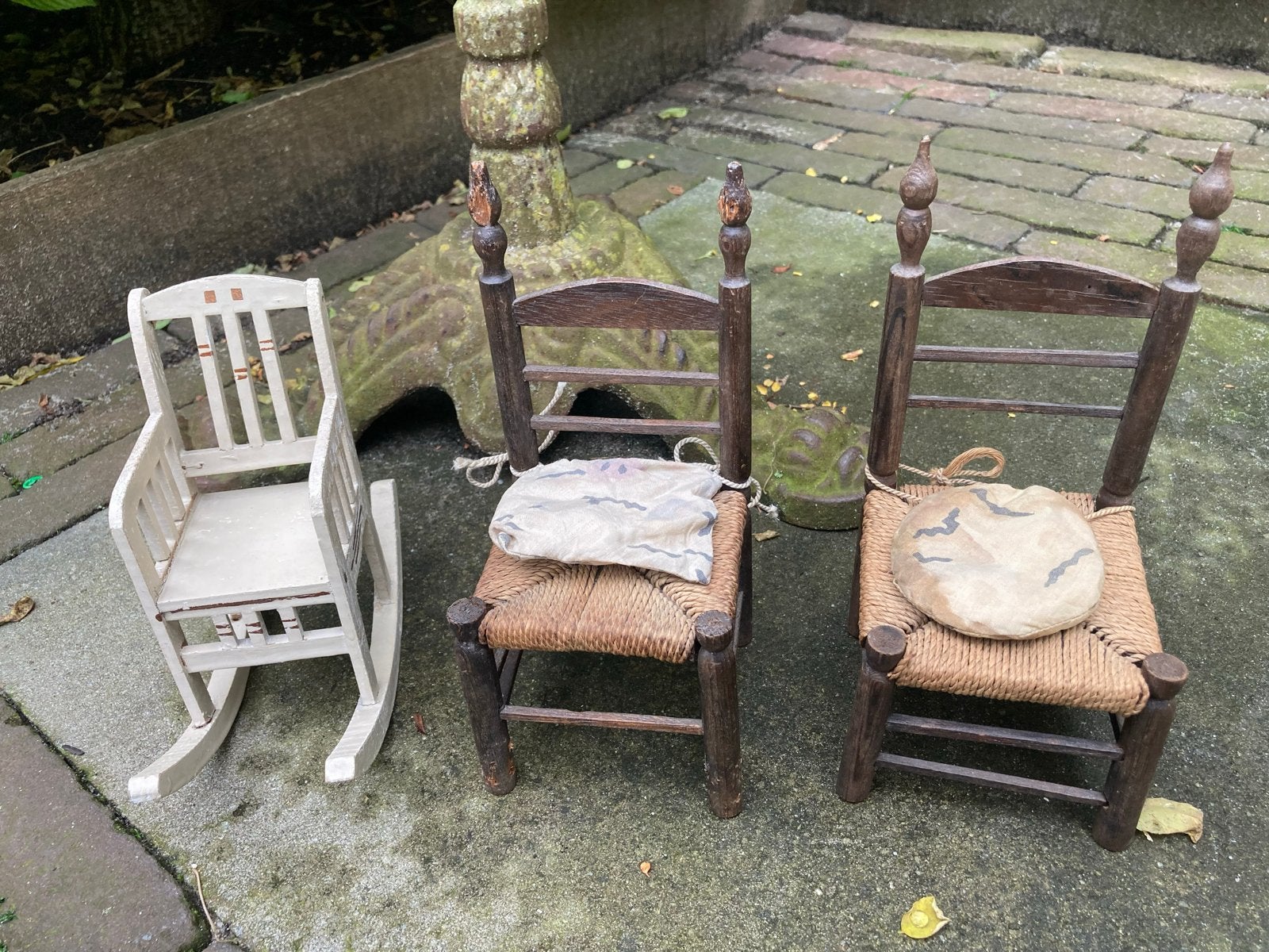 Antieke Poppenmeubels en Accessoires Set, Ophalen