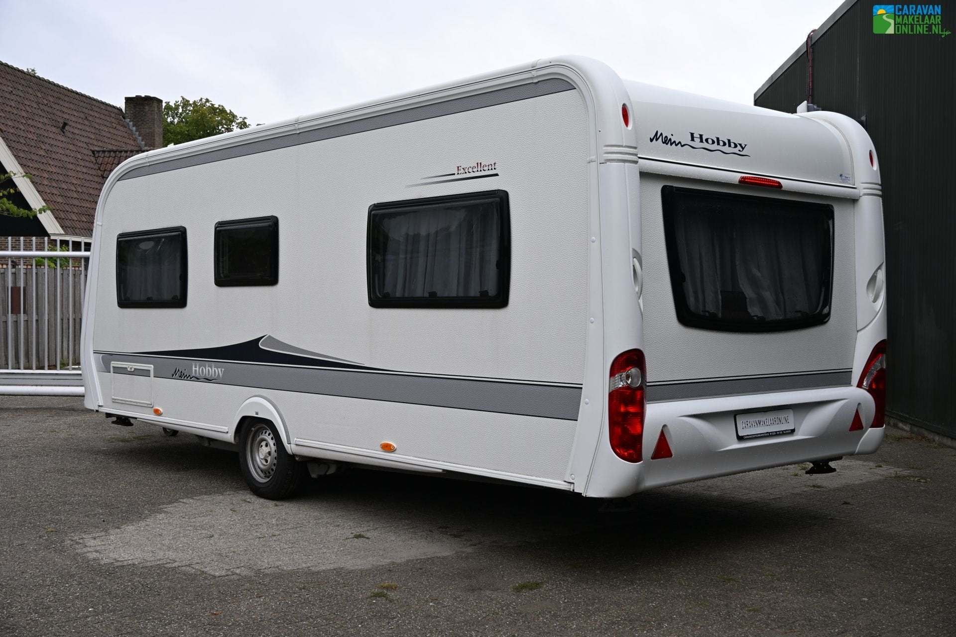 Hobby Excellent 560 CFe Mover|Isab. voortent|Luifel|Fietsdra, Caravans en Kamperen, Caravans, Rondzit, Hobby, Bedrijf, 6 tot 7 meter