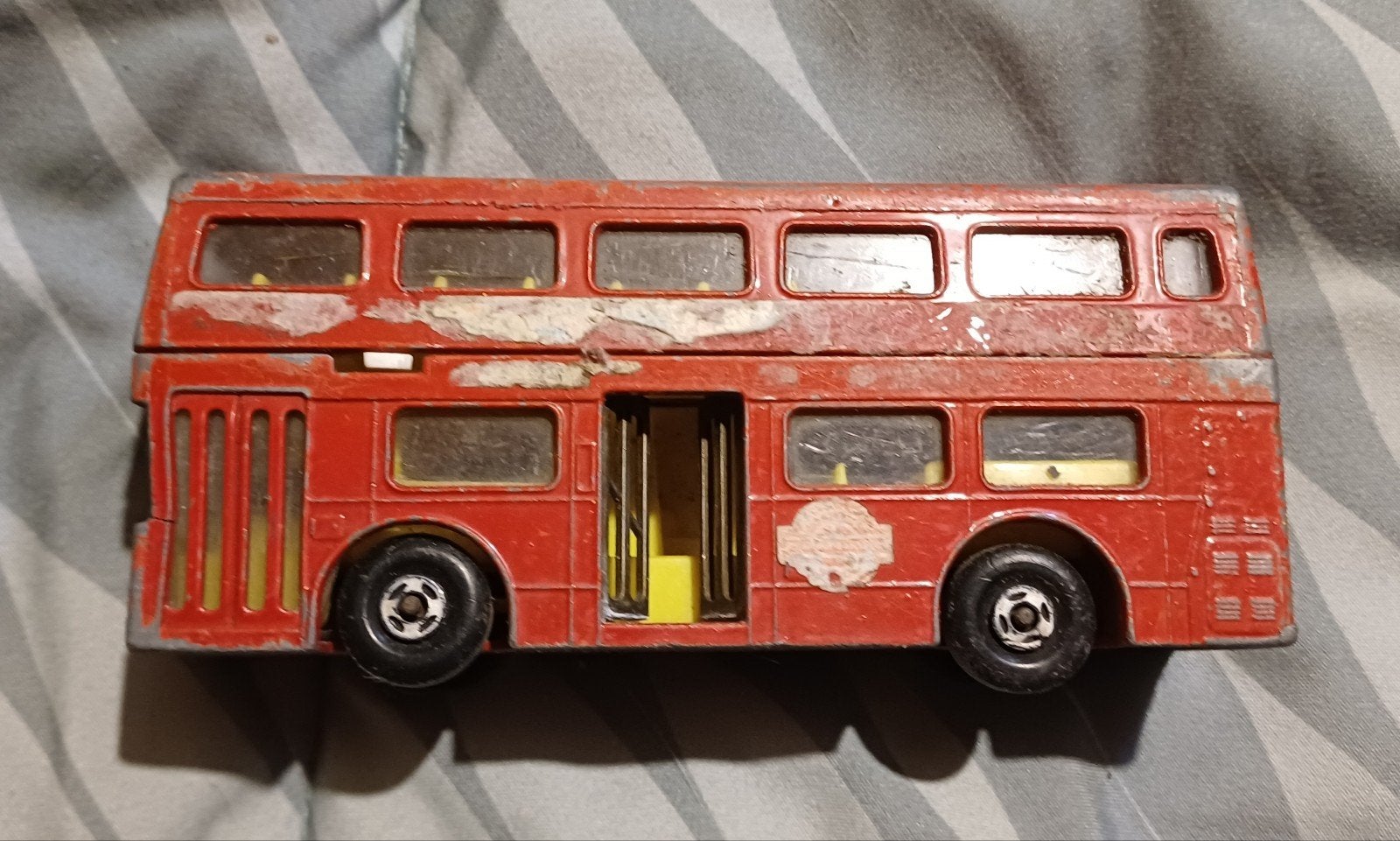 Matchbox London Dubbeldekker Bus uit Jaren '70 - Collector, Ophalen of Verzenden, Gebruikt