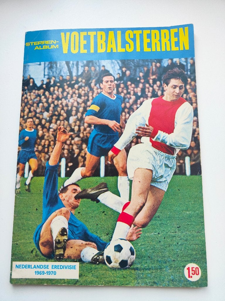 Sterrenalbum Voetbalsterren Eredivisie 1969-1970 COMPLEET!!, Verzenden, Gebruikt, Overige binnenlandse clubs, Overige typen
