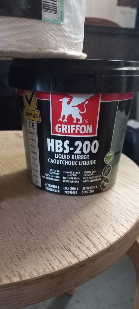 Griffon HBS-200 rubbercoating met versterkingsdoek, Minder dan 4 cm, Overige materialen, Nieuw, Ophalen of Verzenden