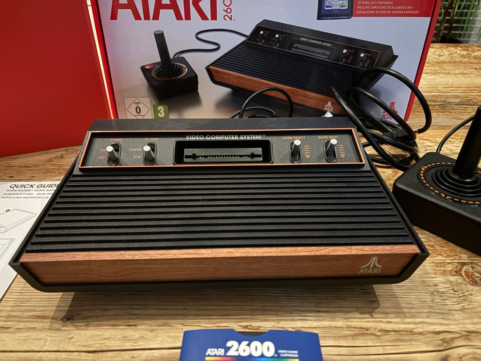 Atari 2600+ Retro Console met 10-in-1 Game Cartridge, Spelcomputers en Games, Spelcomputers | Atari, Met games, Overige modellen