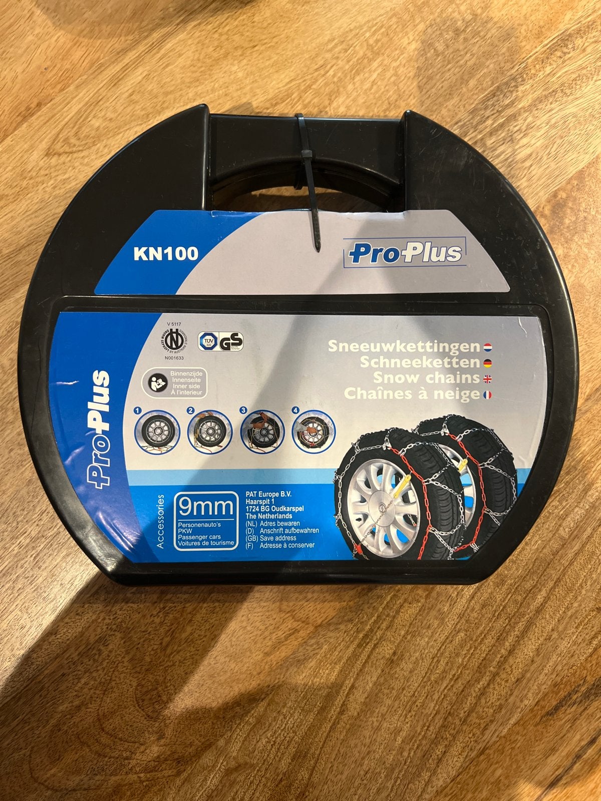 ProPlus KN100 Sneeuwkettingen 9mm - Nieuw in doos, Auto diversen, Sneeuwkettingen, Nieuw, Ophalen