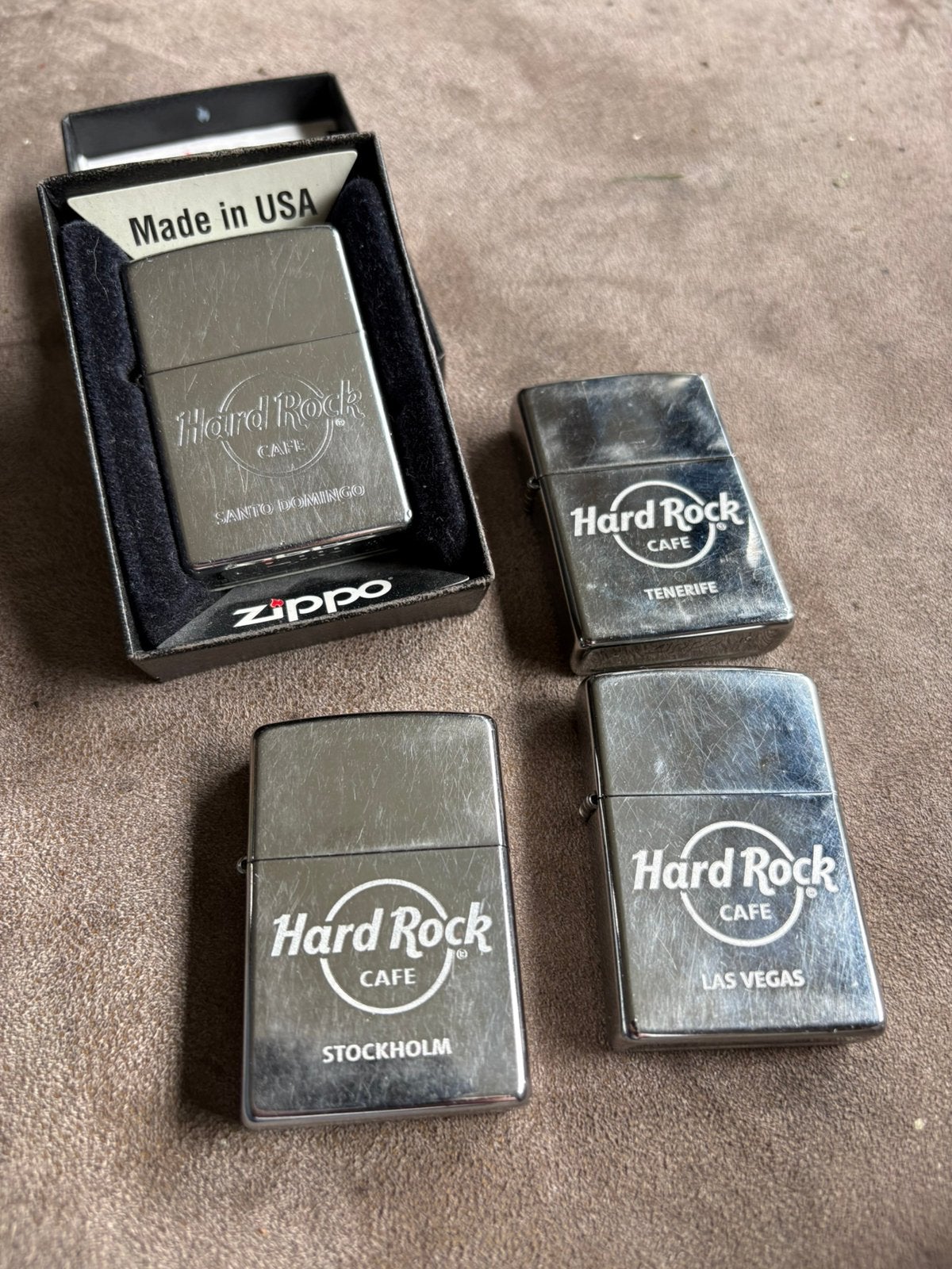 Zippo, Ophalen, Zo goed als nieuw, Aansteker