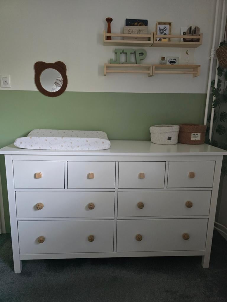 Ikea Hemnes ladekast/commode, Huis en Inrichting, Kasten | Ladekasten, Ophalen, 5 laden of meer, 150 tot 200 cm, Zo goed als nieuw