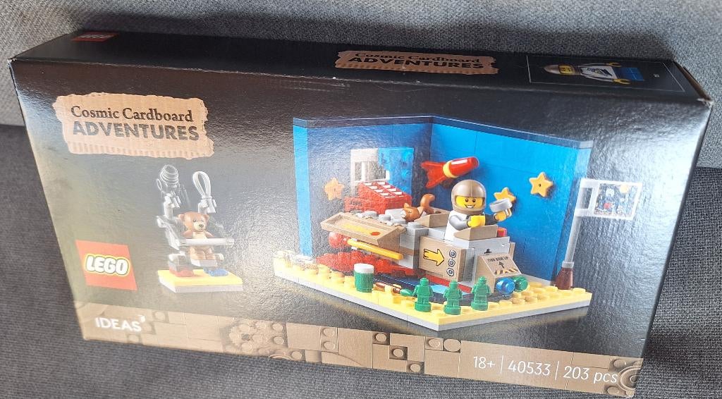 LEGO Ideas Avonturen vd Kartonnen Kinderraket 40533<>NIEUW<>, Compleet, Lego, Nieuw, Ophalen of Verzenden