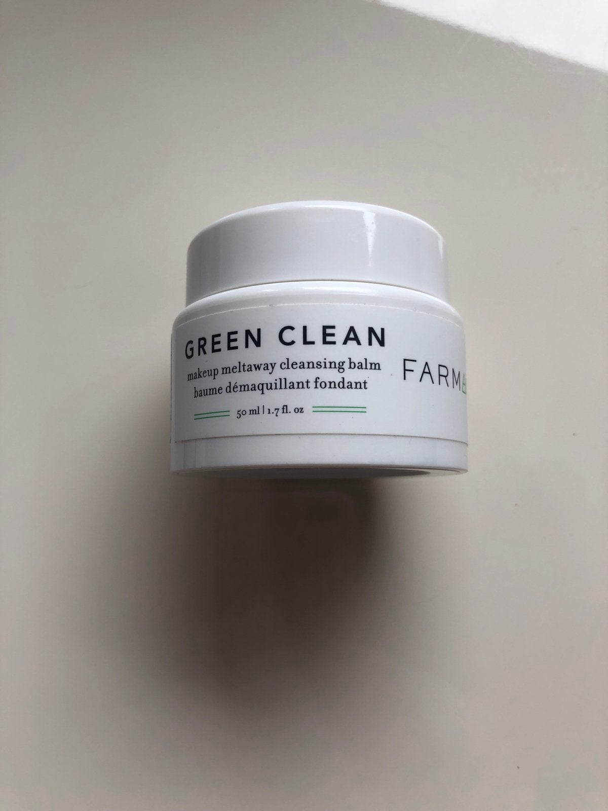 Farmacy Green Clean Make-up Remover Cleansing Balm, Verzenden, Zo goed als nieuw, Gehele gezicht, Reiniging