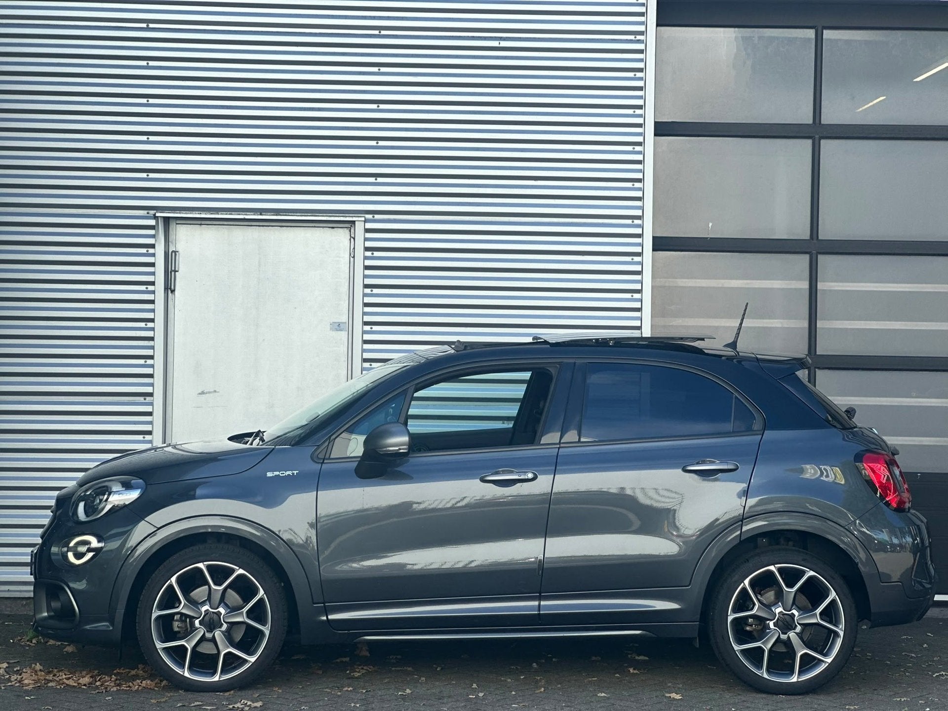 Fiat 500 X 1.3 GSE Sport Automaat|Navi|Camera|Cruise|Panoram, Auto's, 12 maanden, 15 km/l, Gebruikt, 4 cilinders