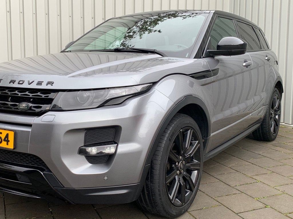 Land Rover Range Rover Evoque 2.0 Si 4WD Prestige|Panoramada, Auto's, Land Rover, Euro 5, Zwart, 4 cilinders, Bedrijf