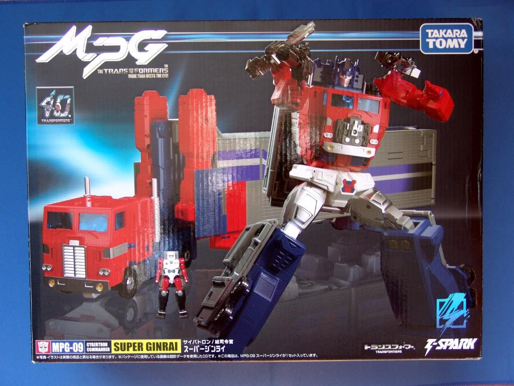 Transformers Masterpiece MPG-09 Ginrai Optimus Prime, G1, Ophalen of Verzenden, Nieuw, Autobots