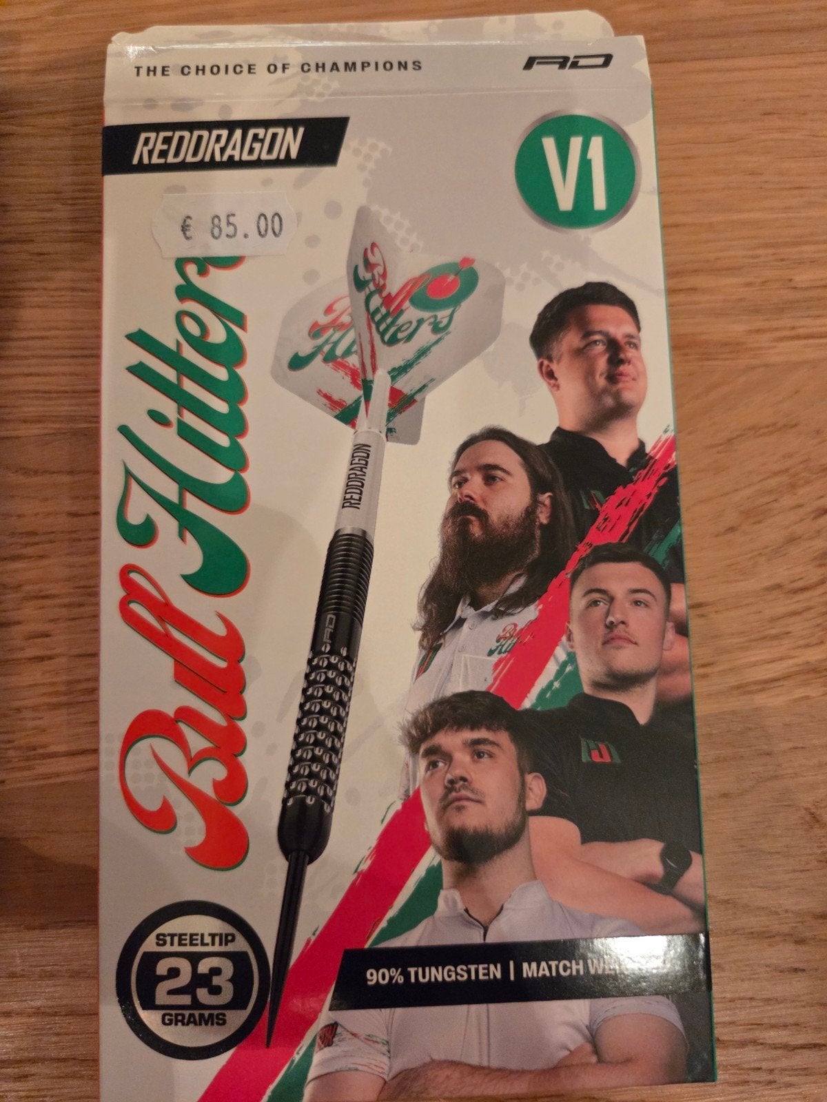RedDragon Bull Killer V1 Dartpijlen 23 gram, Sport en Fitness, Ophalen of Verzenden, Zo goed als nieuw, Pijlen