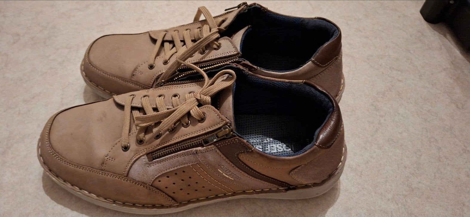 Josef Seibel herenschoenen, Bruin, Josef Seibel, Ophalen of Verzenden, Zo goed als nieuw